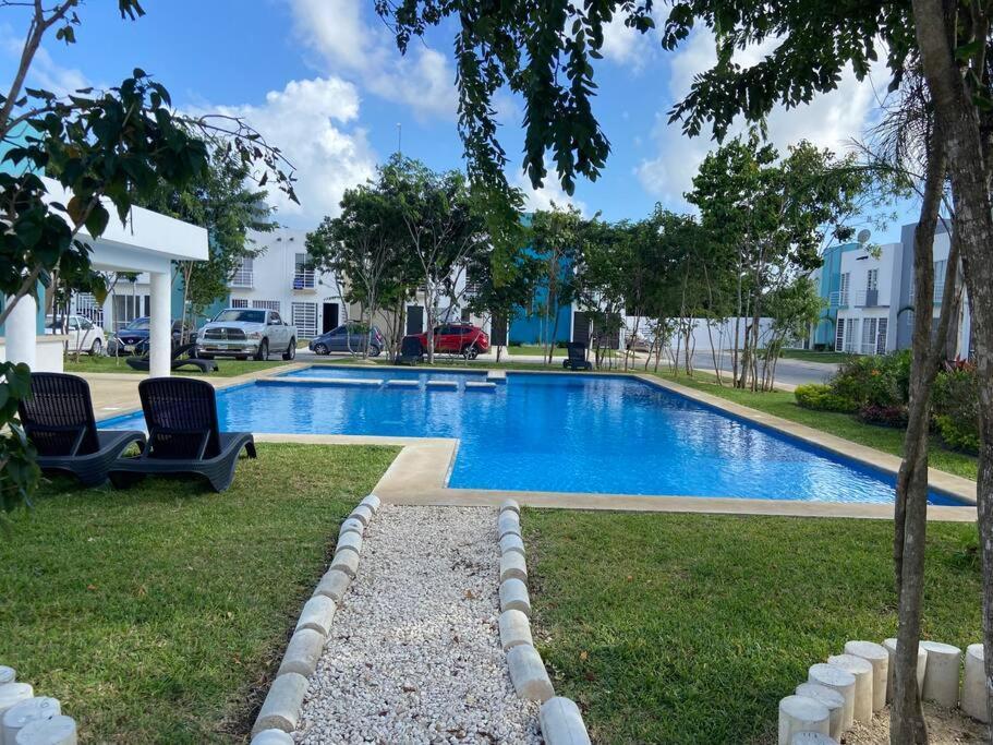 Casa Kuxtal Lägenhet Playa del Carmen Exteriör bild